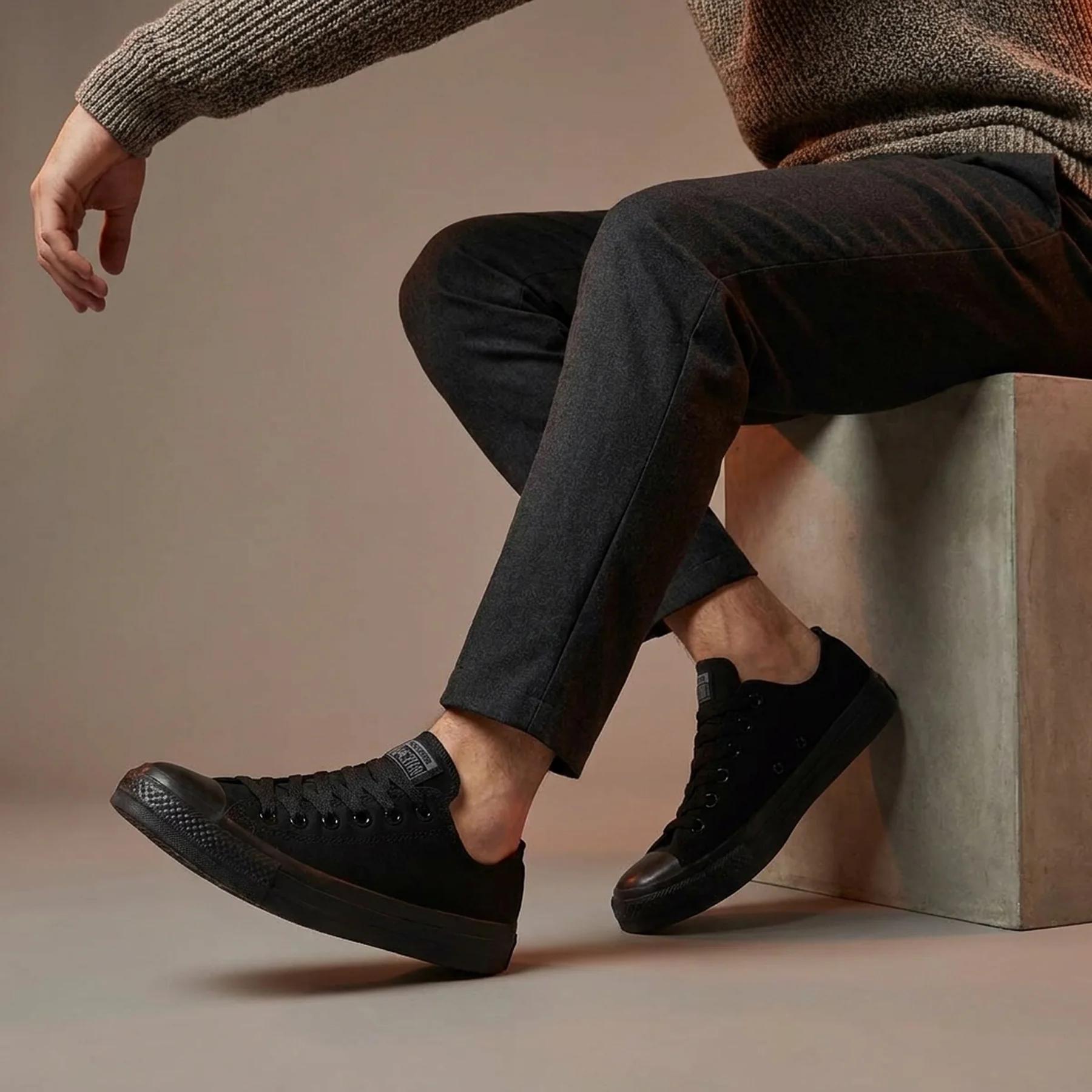 Кеди Converse Chuck Taylor All Star OX Mono Black