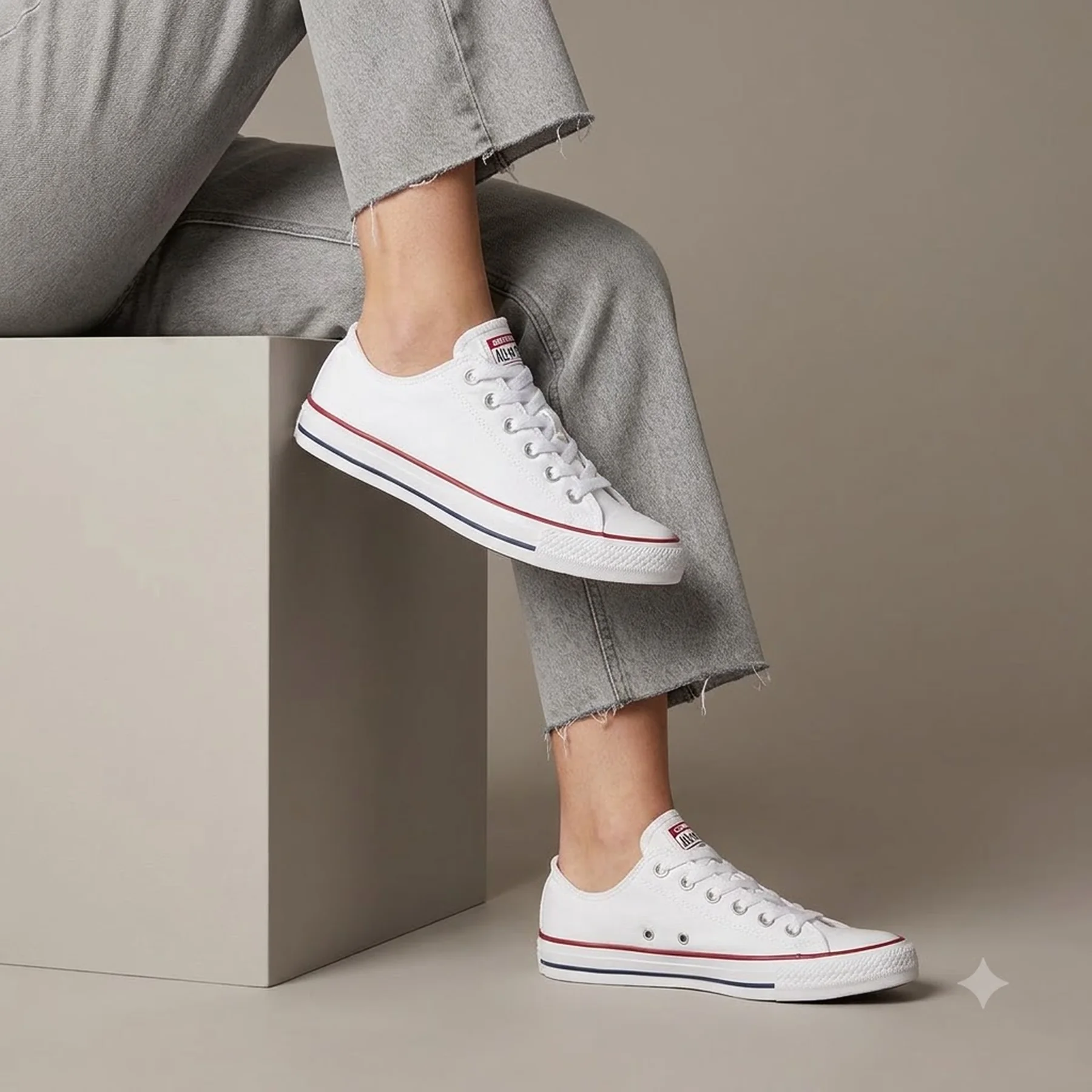 Кеди Converse Chuck Taylor All Star Ox Optical White M7652C