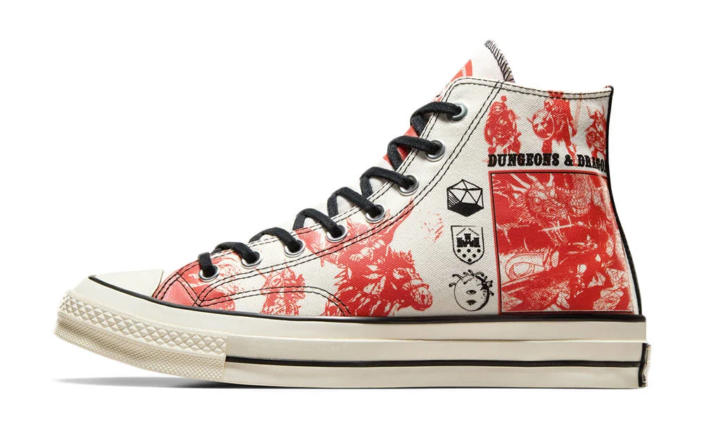 Кеди Converse Chuck Taylor Vintage 70 Dungeons Dragons HI Egret Black Multi