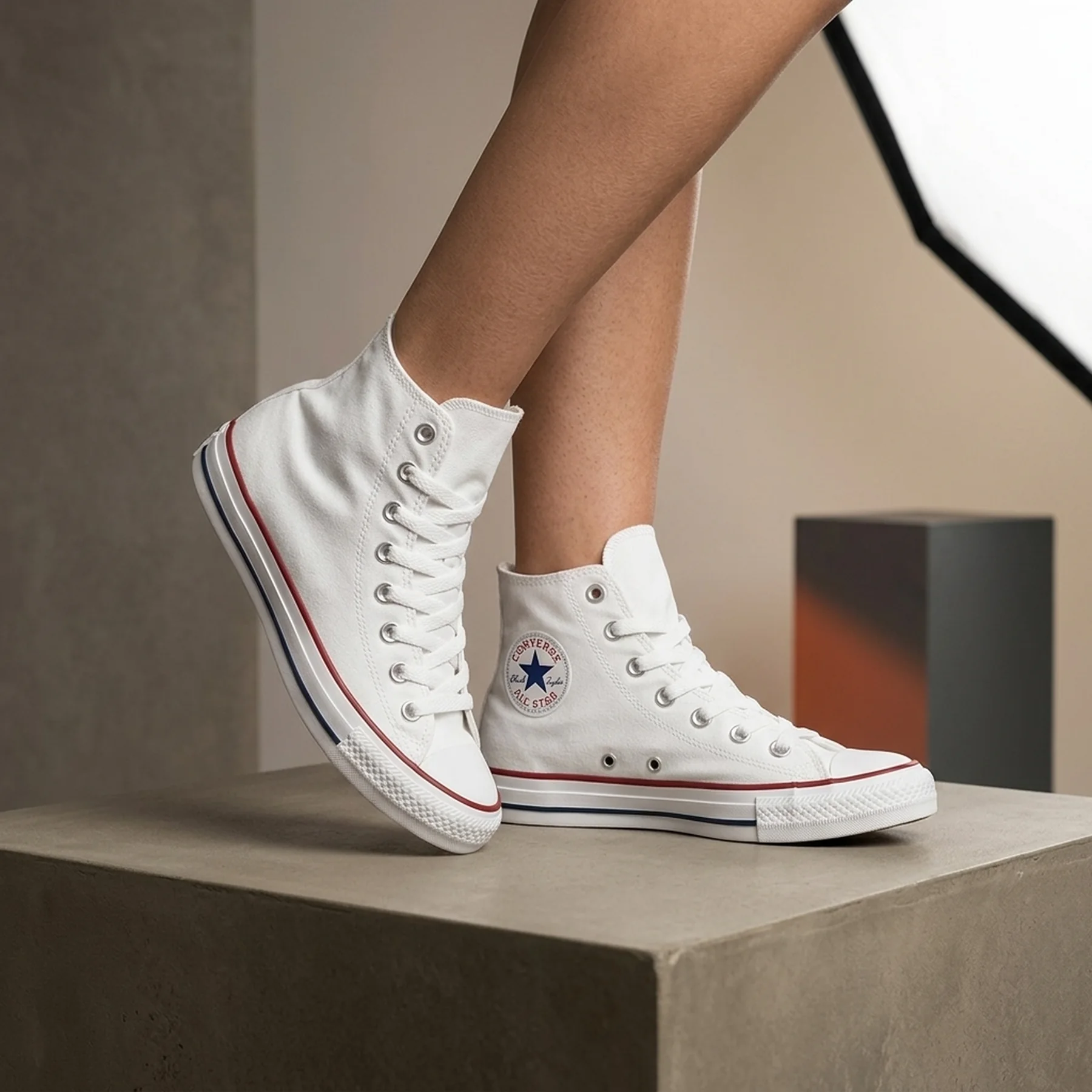 Кеди унісекс Converse All Star Hi Optical White (M7650C)