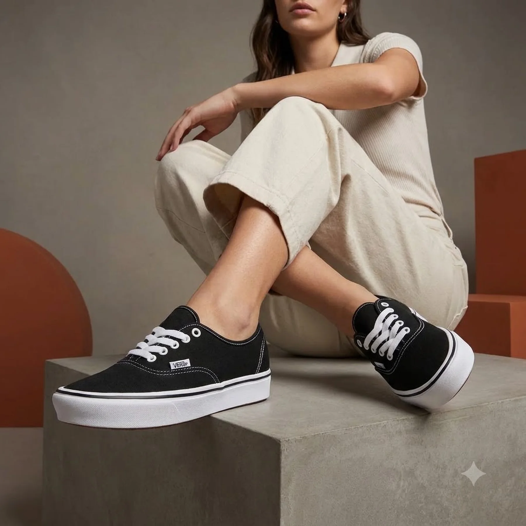 Кеди Vans Authentic ComfyCush Black