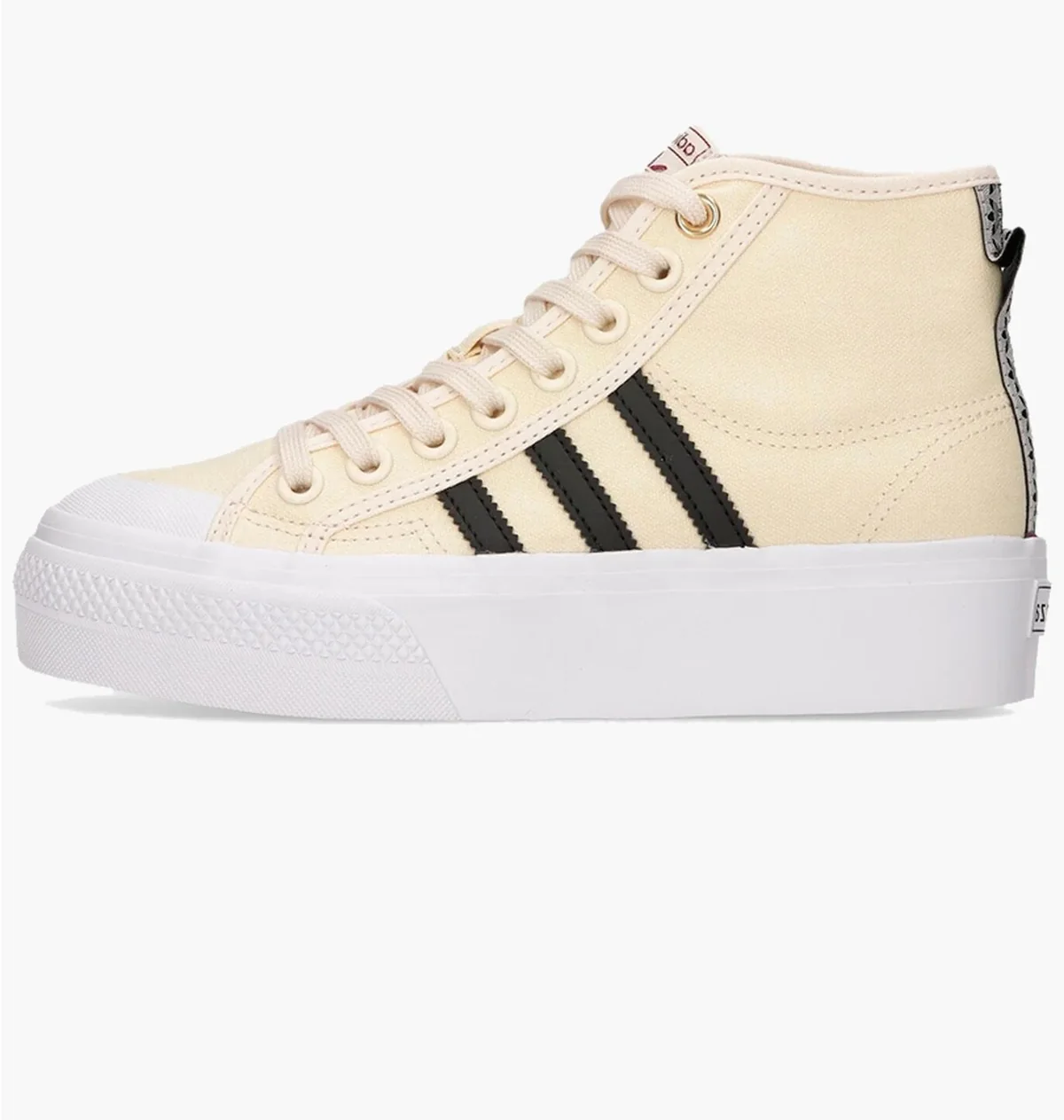 Кеди жіночі Adidas Nizza Platform Mid W Beige (H00641)