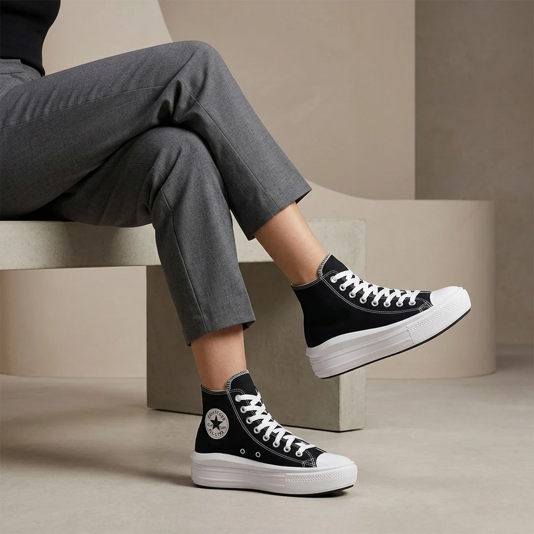 Кеди жіночі Converse Chuck Taylor All Star Move Hi (568497C)