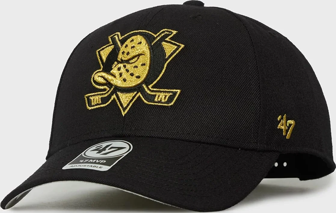 Кепка 47 Brand 47 Brand Anaheim Ducks Metallic Snap Black (MTLCS25WBP-BKC)