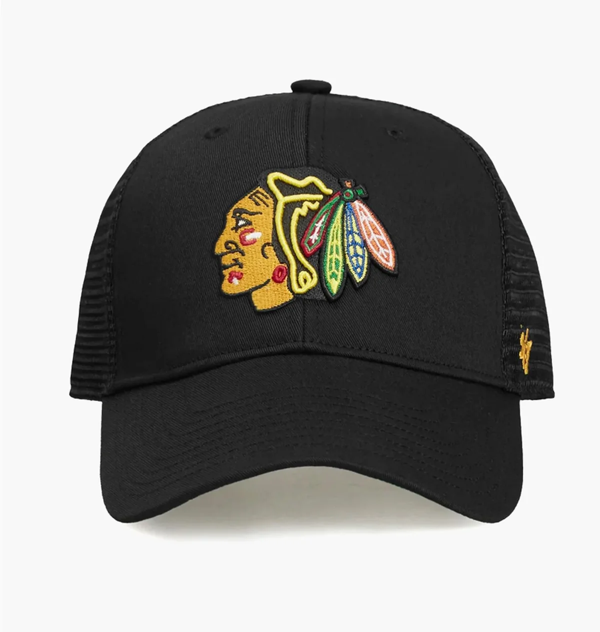 Бейсболка CHICAGO BLACKHAWKS BRANSON MES H-BRANS04CTP-BK 47 Brand Чорний