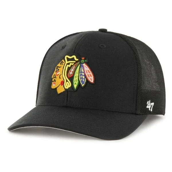 Кепка CHICAGO BLACKHAWKS TROPHY H-FTRPH04CTE-BK 47 Brand Чорний
