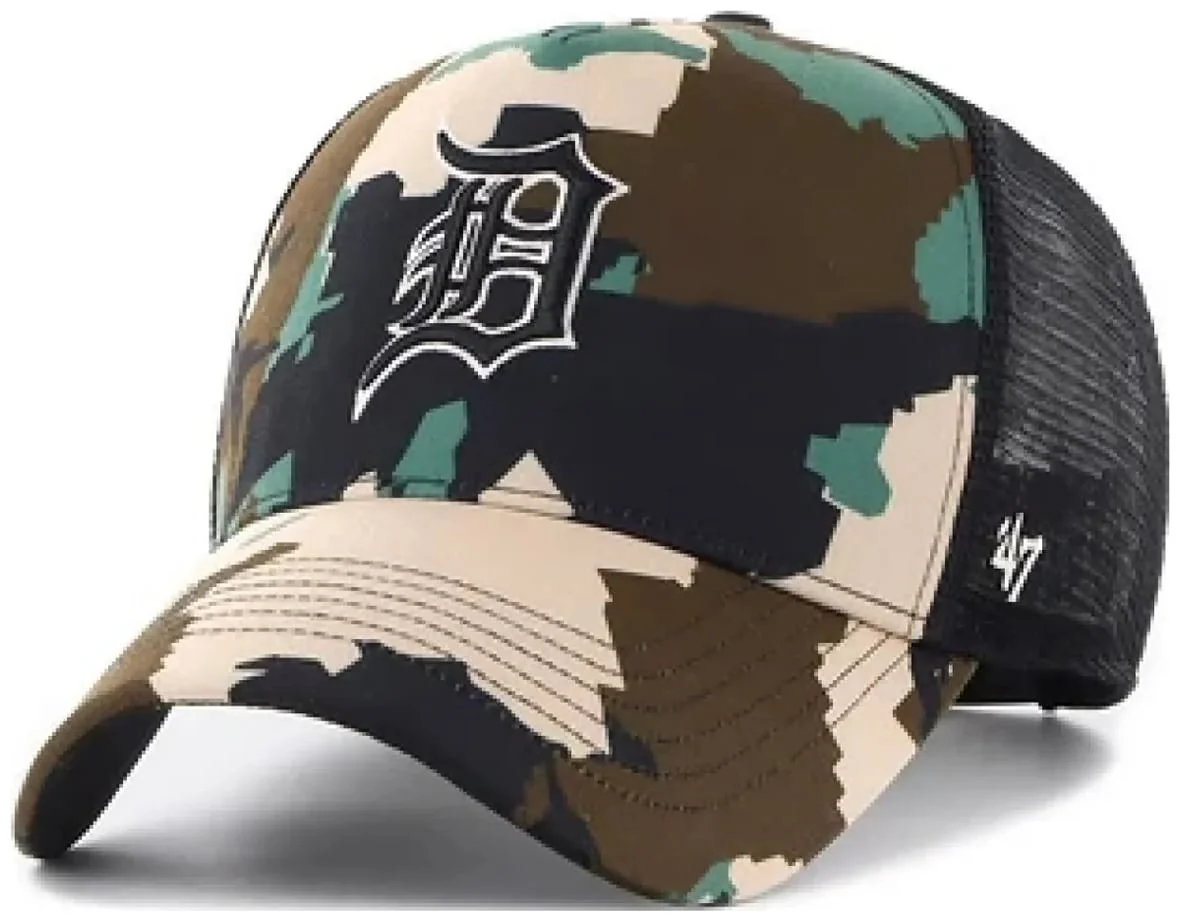 Кепка 47 Brand Detroit Tigers Digital Star (DGTSO09PTP-BW)