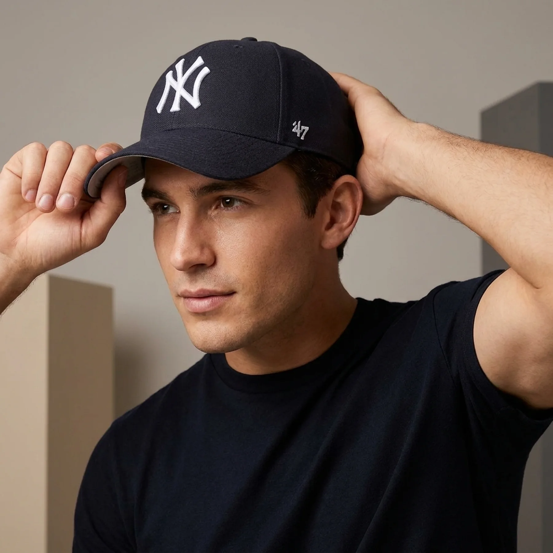 Кепка 47 Brand Mlb New York Yankees (B-MVP17WBV-NYB)