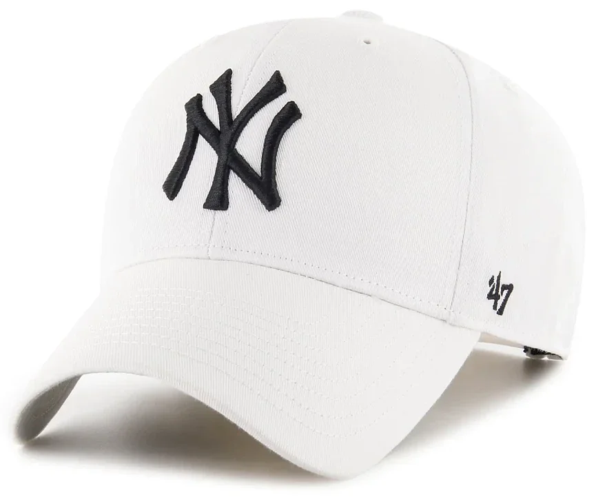 Кепка 47 Brand New York Yankees Raised Basic (B-RAC17CTP-WH)