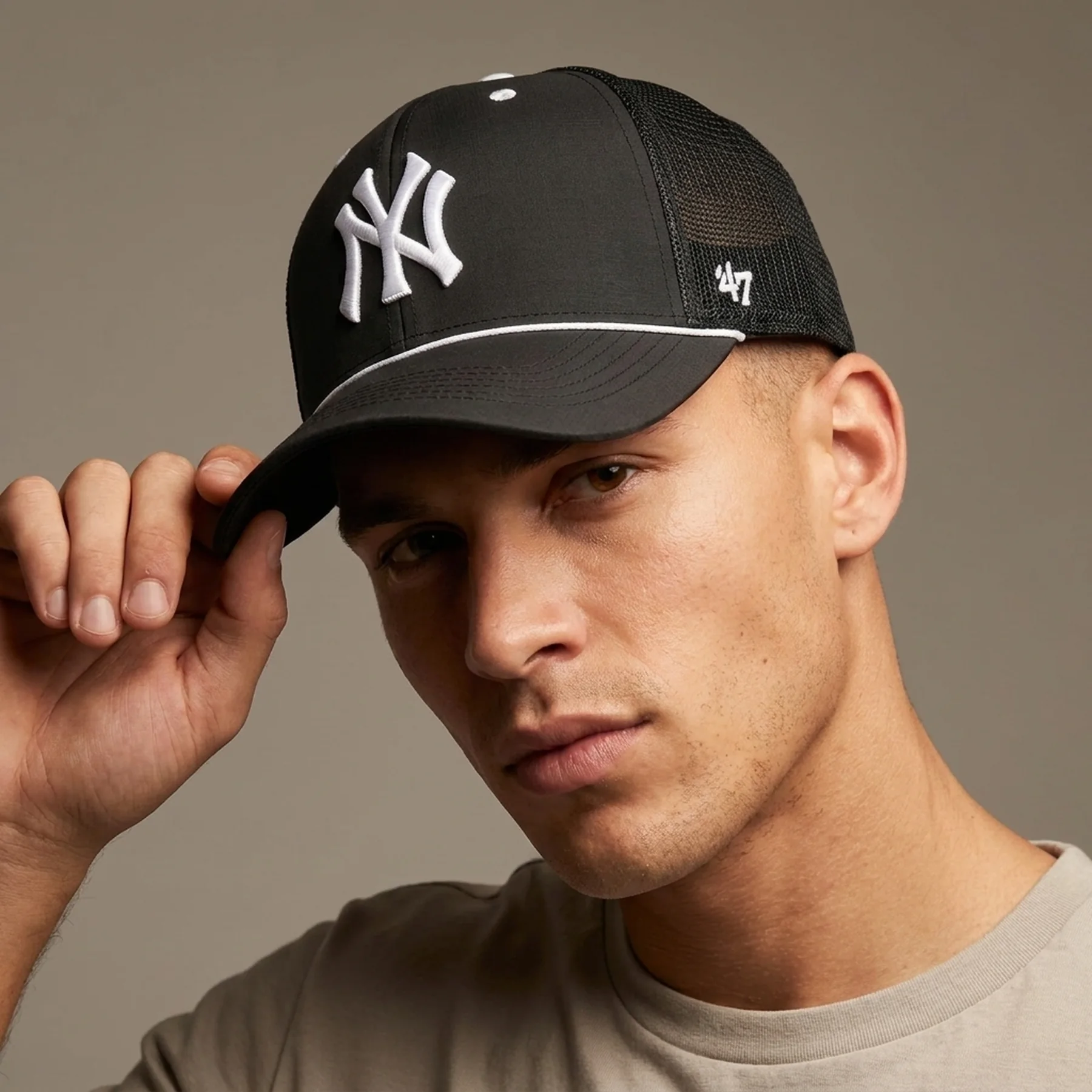 Кепка 47 Brand Ny Yankees (B-BRPOP17BBP-BK)
