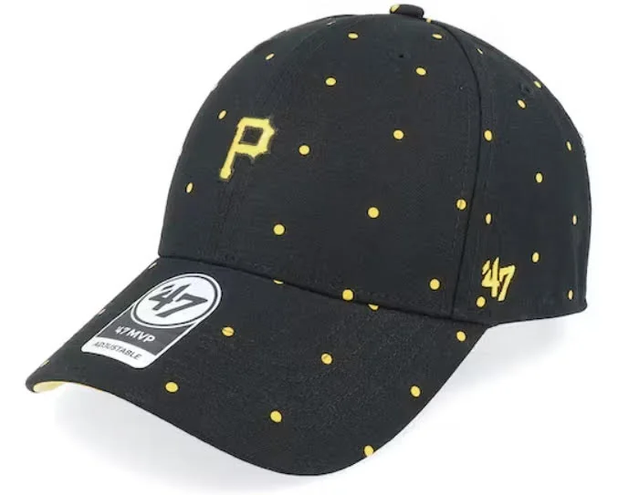 Кепка 47 Brand Pittsburgh Pirates Dotted (B-DOTTD20GWS-BK)