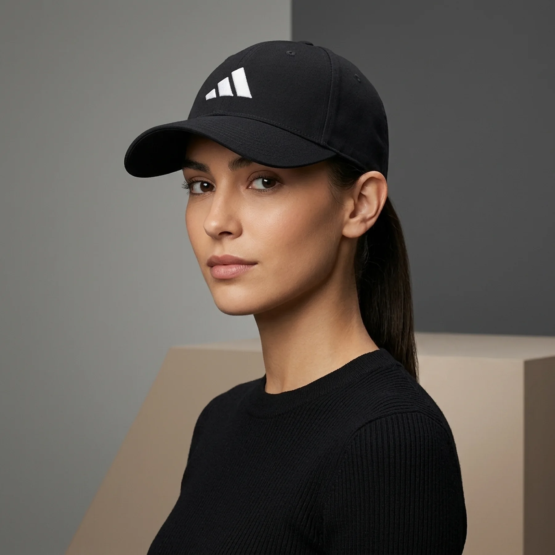 Кепка Adidas BB CAP COT NL чорний OSFY (54-55 см) (JG0998)