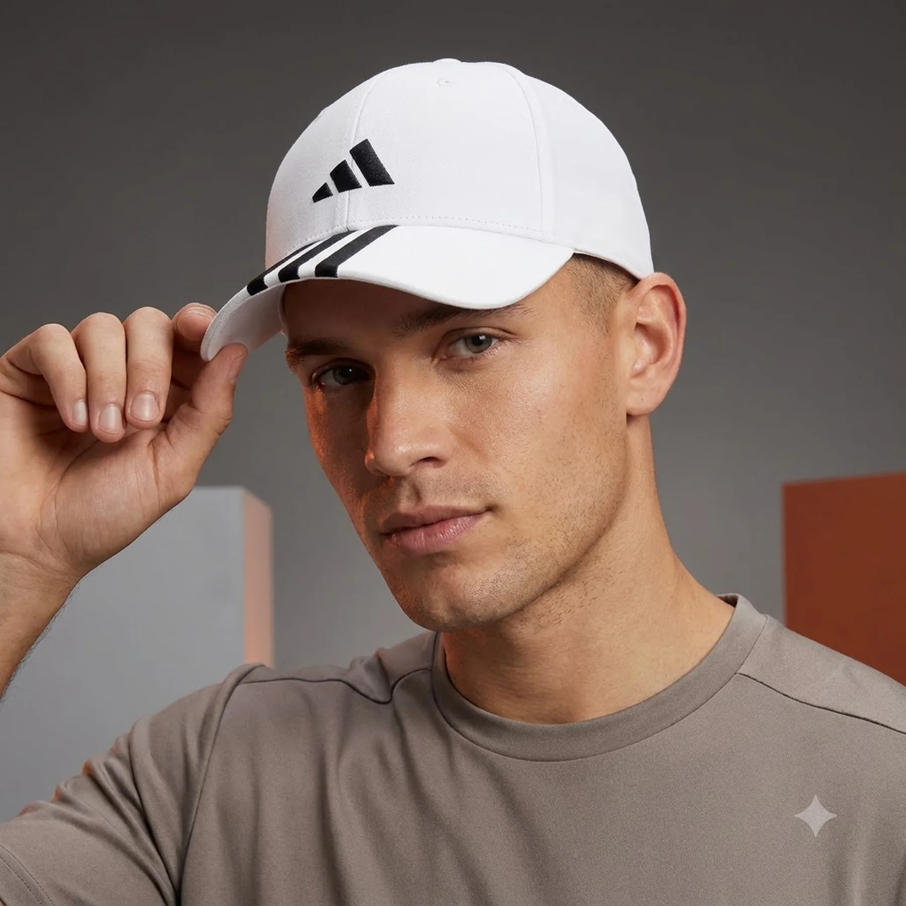 Кепка Adidas BBALL 3S CAP NL білий OSFC (51-53 см)