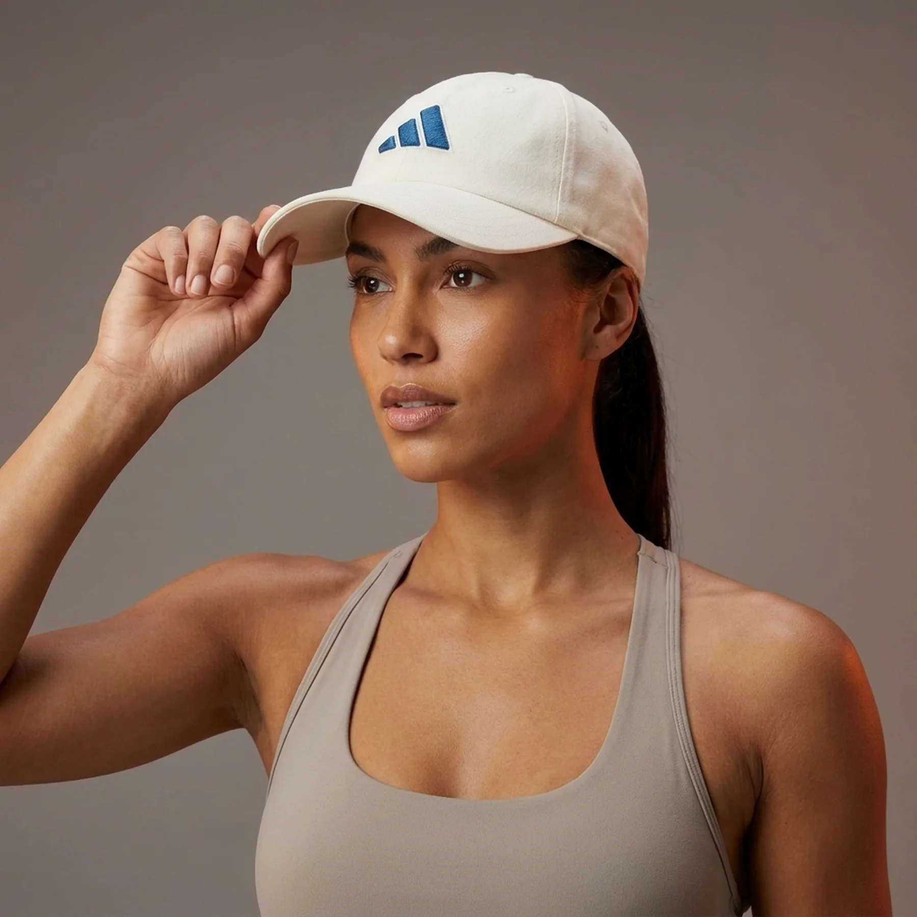 Кепка Adidas DAD CAP BIG LOG молочний OSFL (60 см) (KE8267)