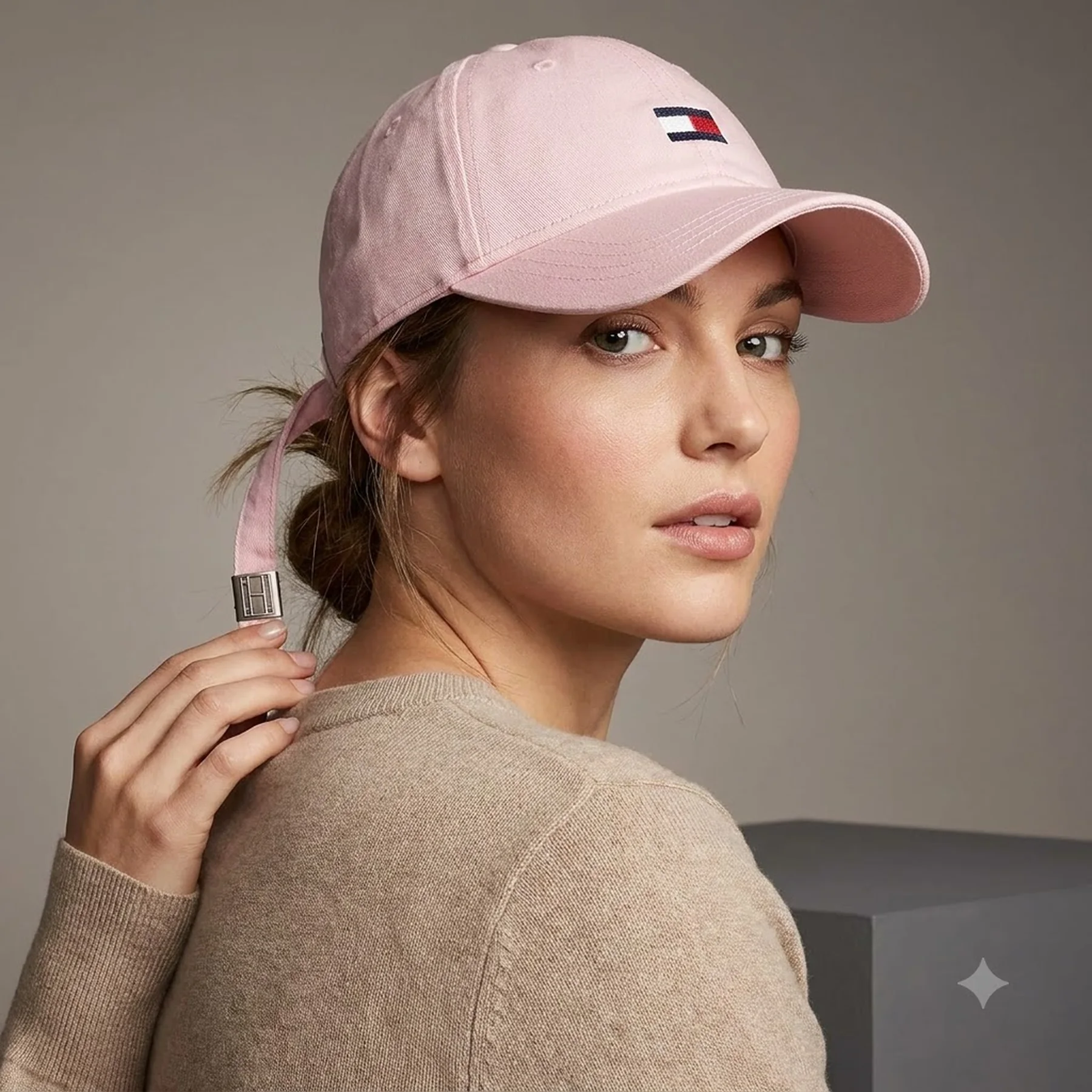 Кепка бейсболка Tommy Hilfiger з логотипом 1159788679 (Рожевий, One size)
