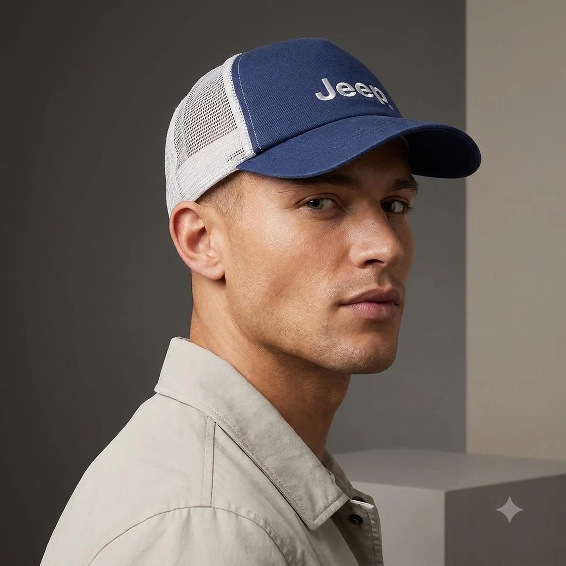 Бейсболка JEEP MESH CAP Embroidery J22W