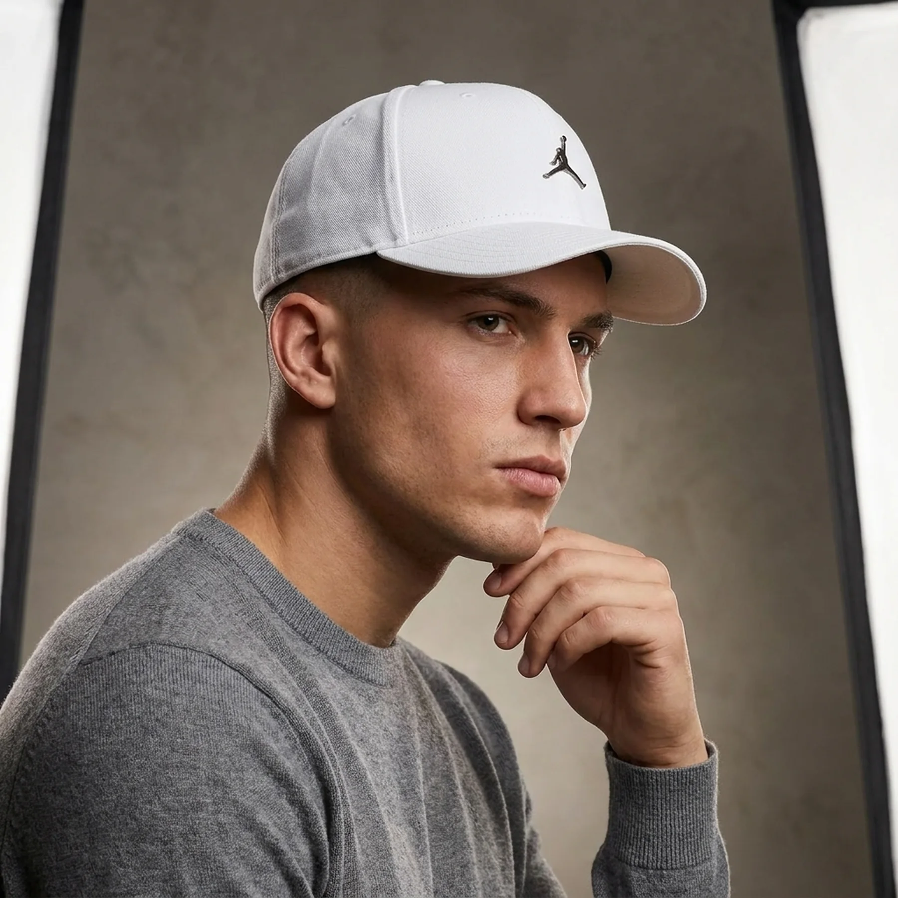 Бейсболка JORDAN CLC99 CAP METAL JM CW6410-100 JORDAN MISC Білий