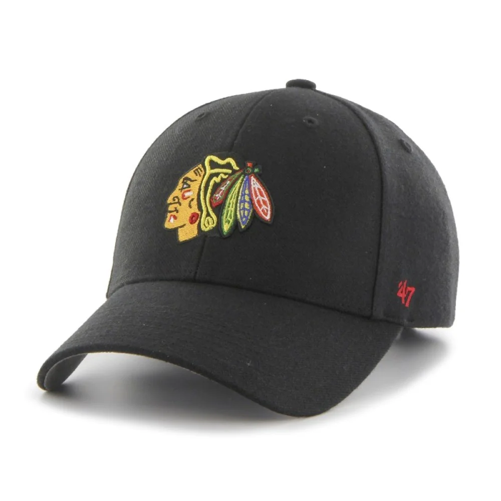 Кепка (MVP) NHL CHICAGO BLACKHAWKS H-MVP04WBV-BKA 47 Brand Чорний
