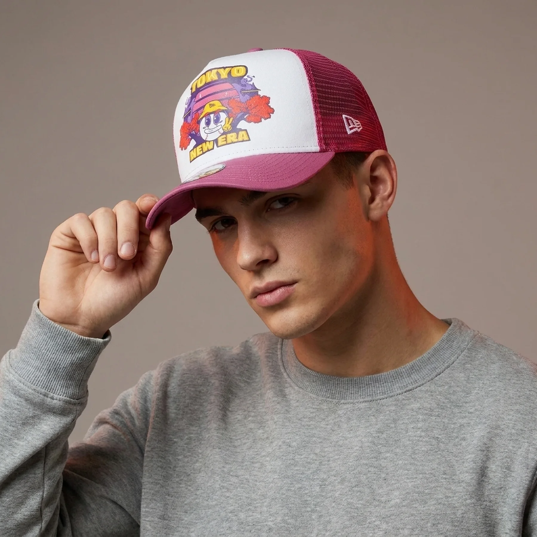Бейсболка New Era GRAPHIC PRINT TRUCKER