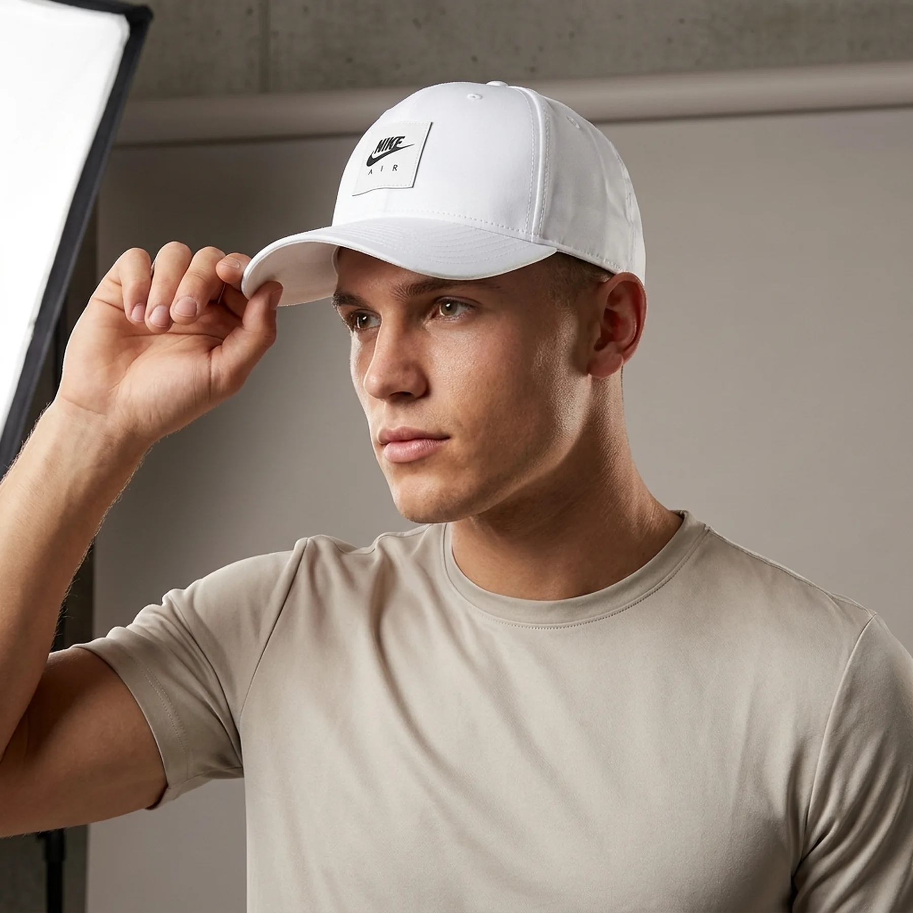 Бейсболка UNISEX U NSW CLC99 NIKE AIR HBR CAP DH2423-100 Nike MISC Білий