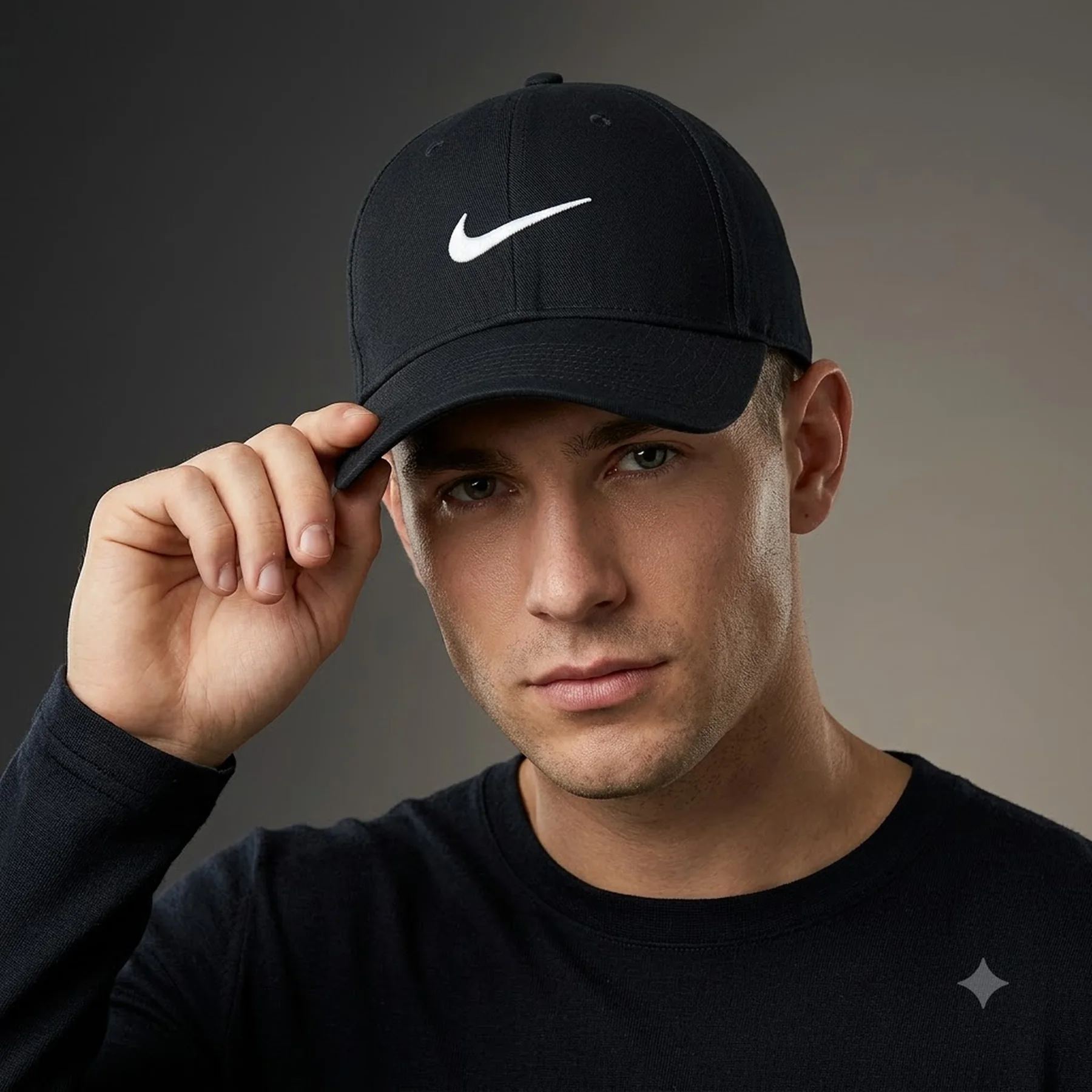 Кепка унісекс Nike Club Cap U Cb Swsh Black FB5369-010 L/XL