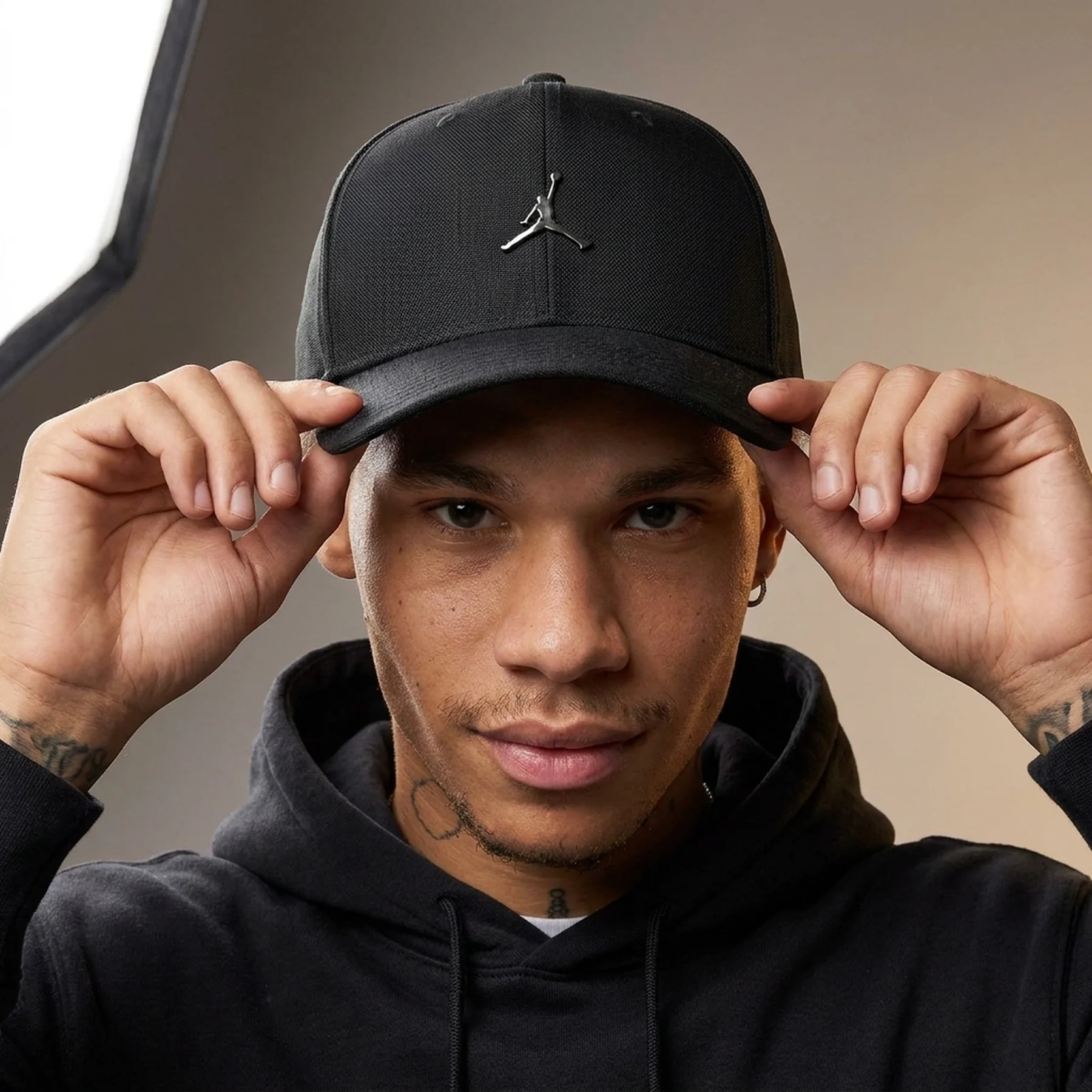 Кепка Nike U Rise Cap S Cb Mtl Jm (HM5750-010)