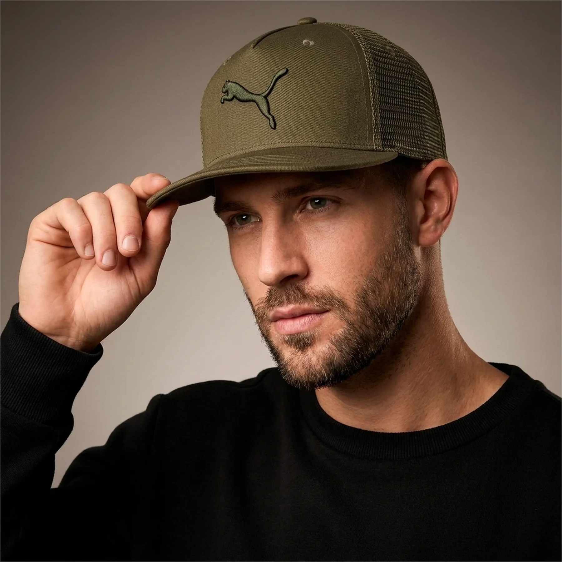Кепка Puma Clone Trucker Cap Black (858589-05)