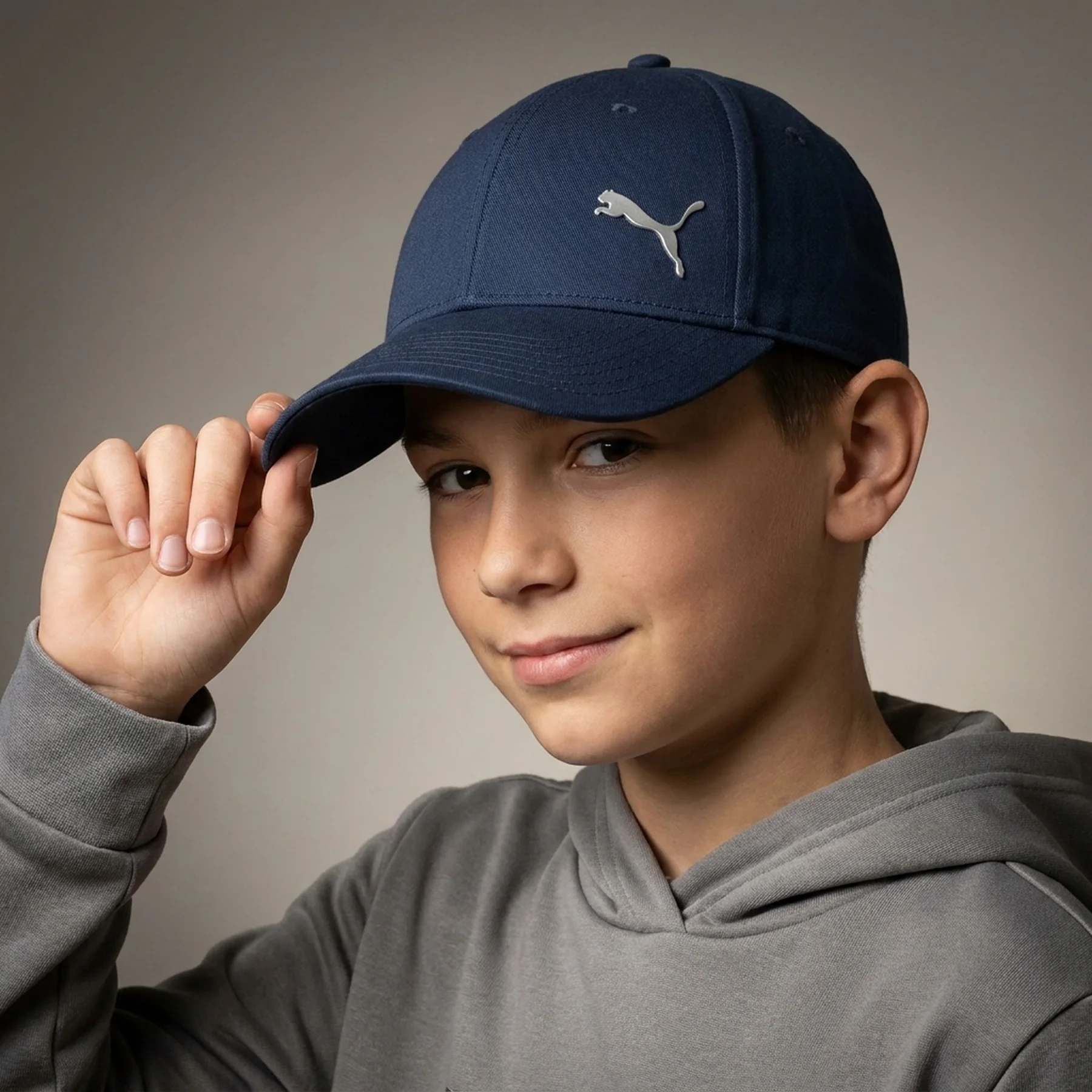 Кепка PUMA Metal Cat Cap Jr 02454902 Puma YOUTH Темно-синій