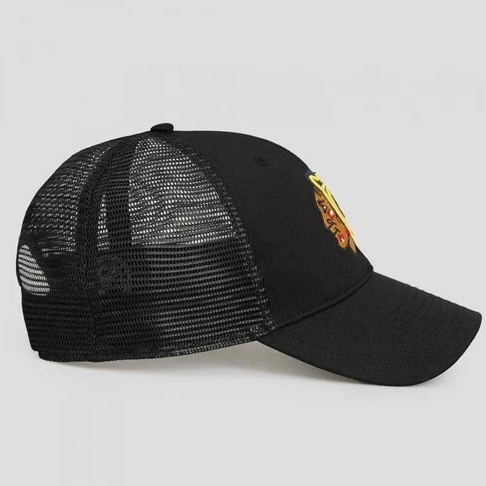 Кепка (тракер) CHICAGO BLACKHAWKS BRANSON MES BRANS04CTP-BK 47 Brand UNI Чорний