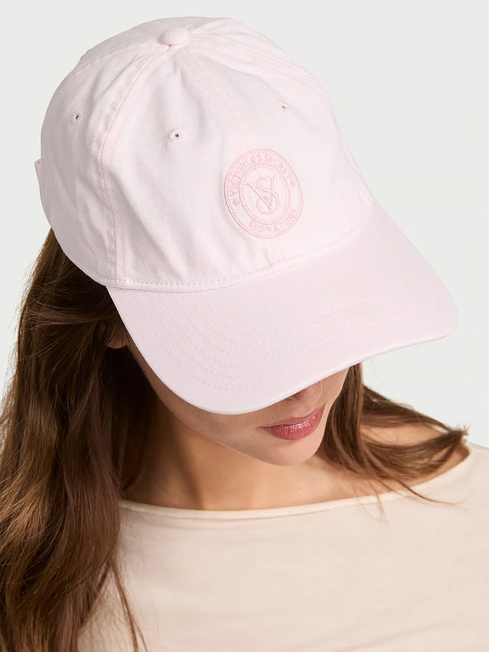 Кепка Victoria's Secret бейсболка з логотипом 1159835026 (Рожевий One size)