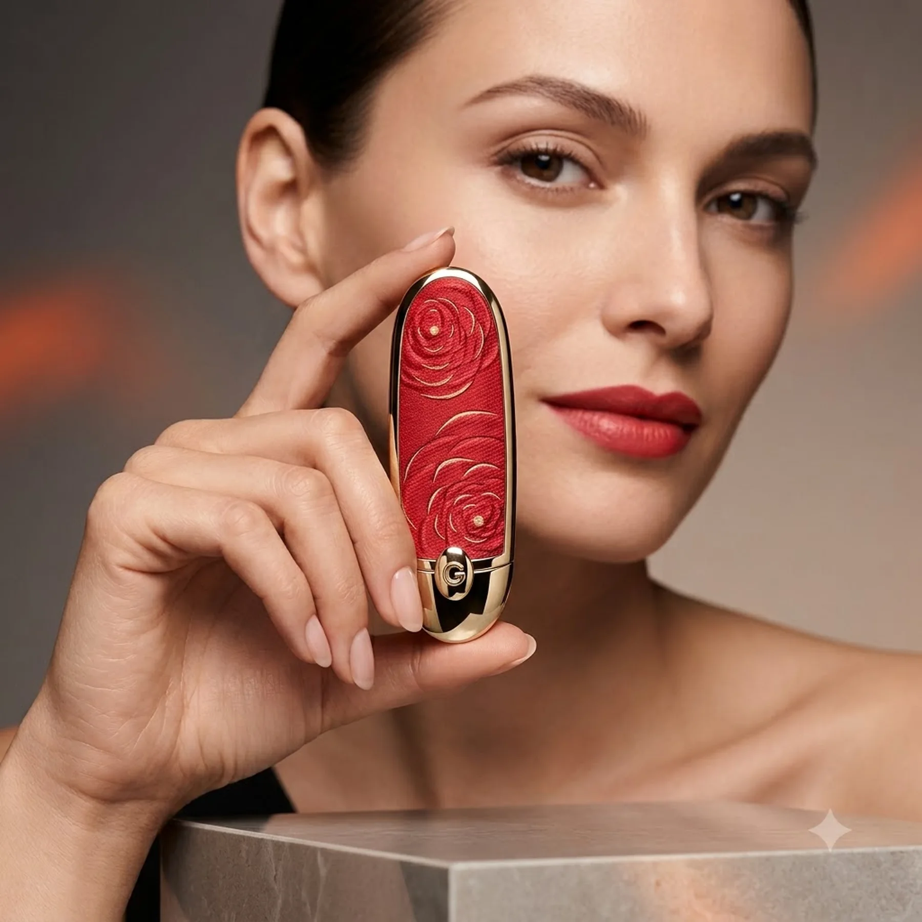 Кейс для помади Guerlain Rouge G New Red Rose