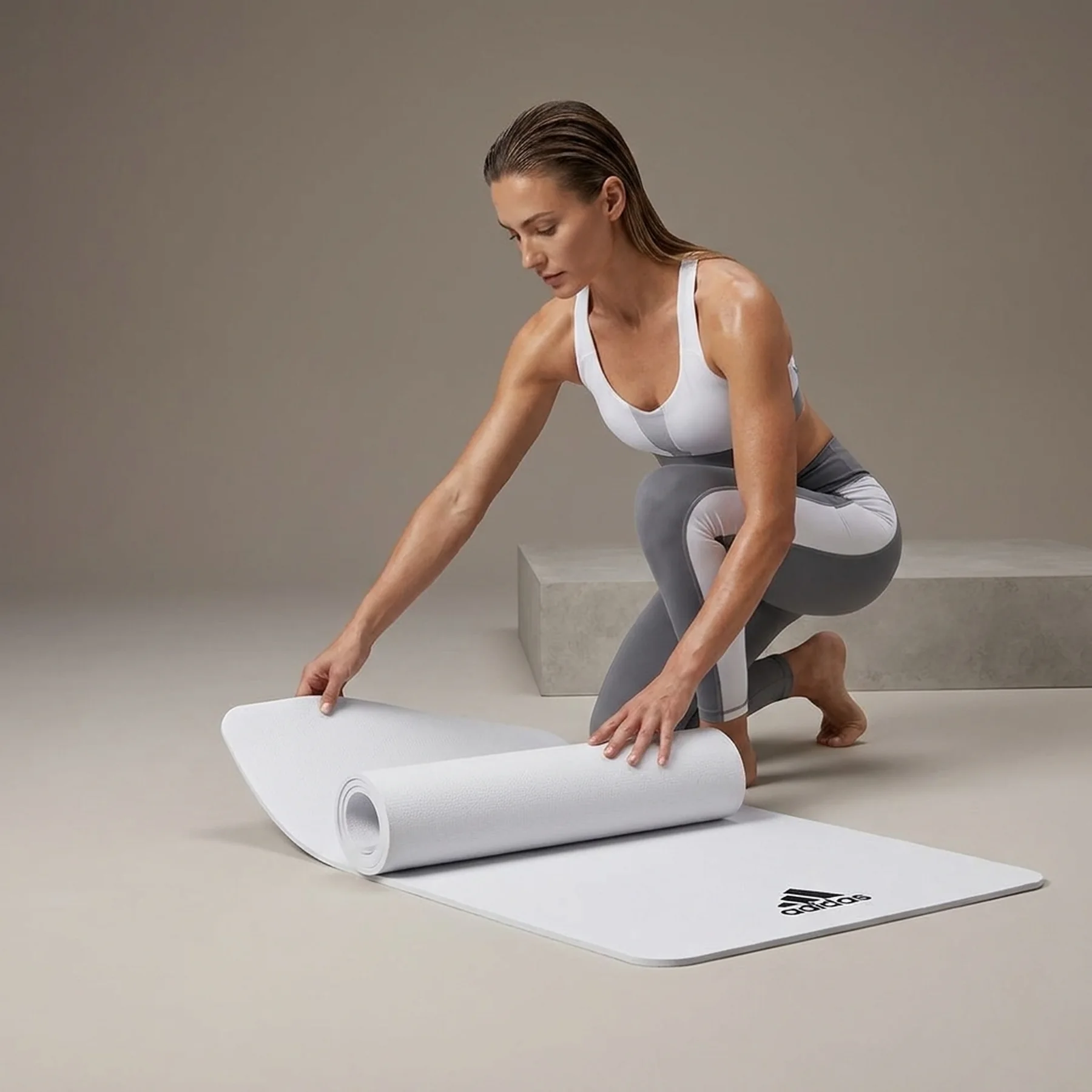 Килимок Adidas Yoga Mat (ADYG-10100WH)