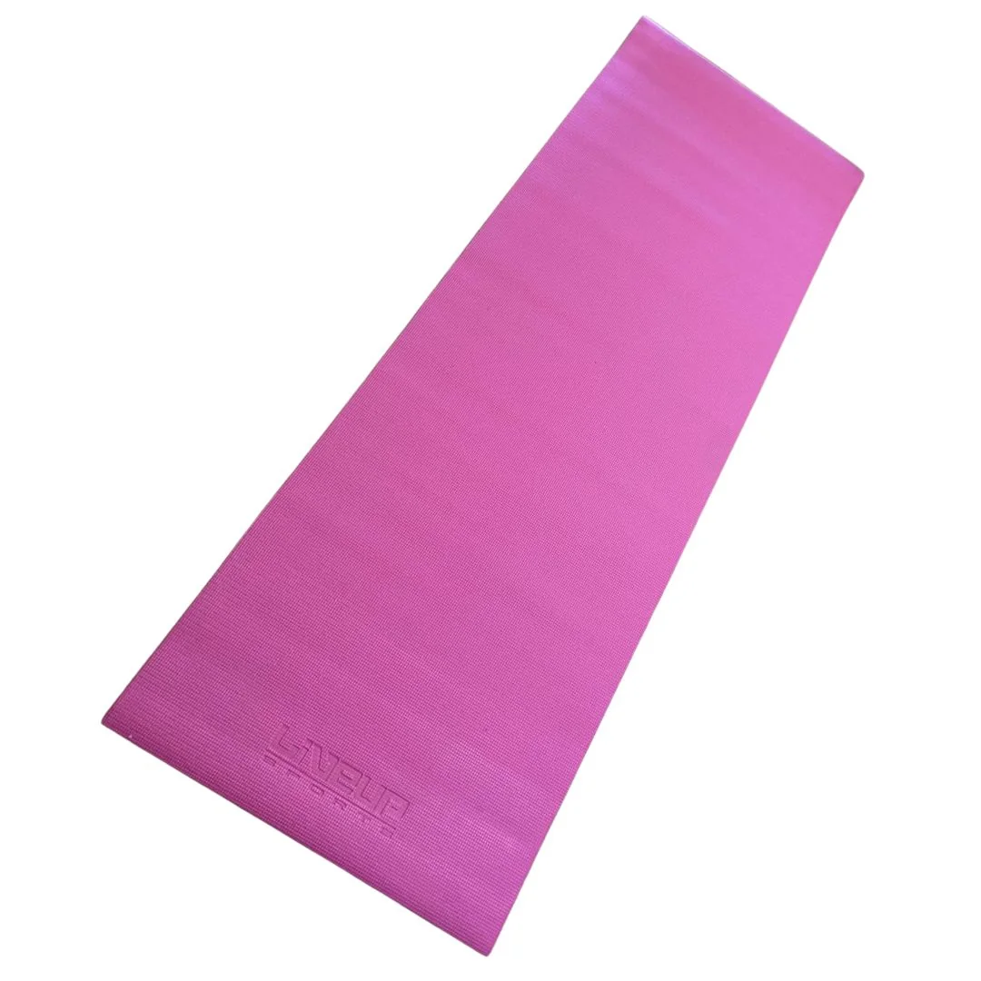 Коврик для йоги PVC YOGA MAT розовий 173x61x0.4см