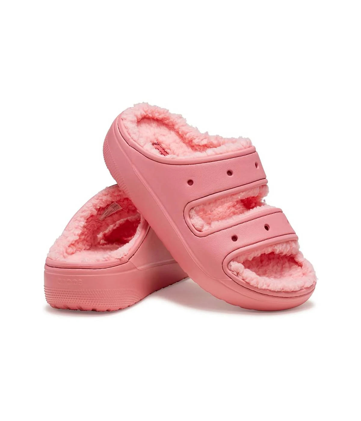 Класичні сандалії Crocs зі штучним хутром 38-39