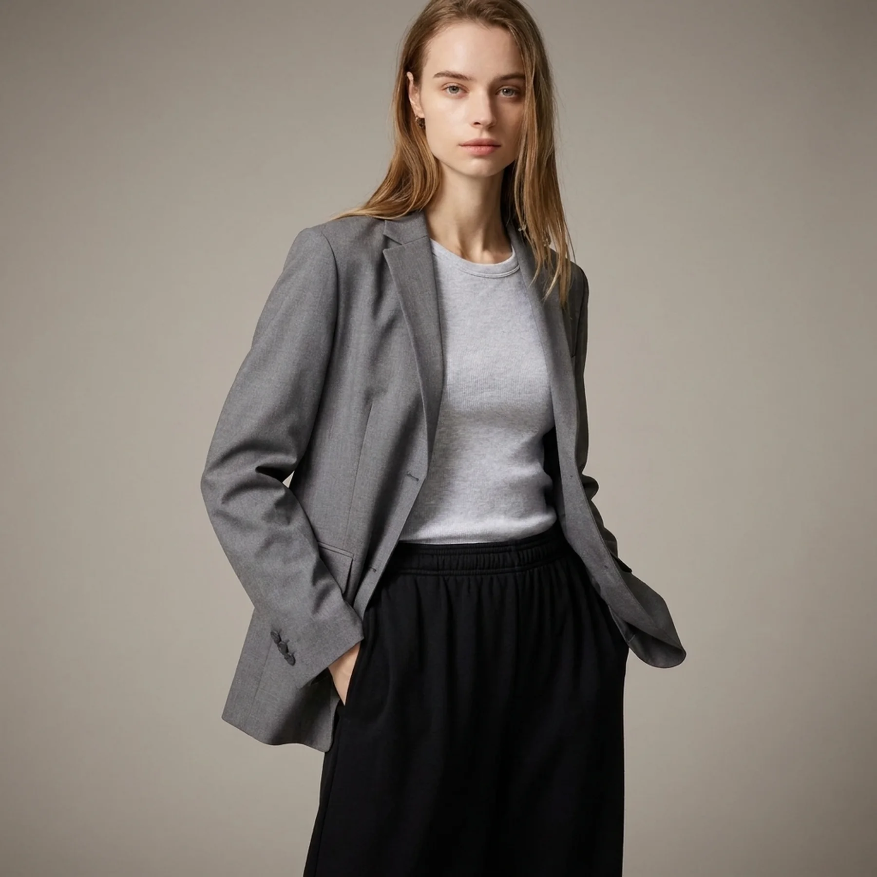 Класичний піджак UNIQLO на гудзиках 1159839962
