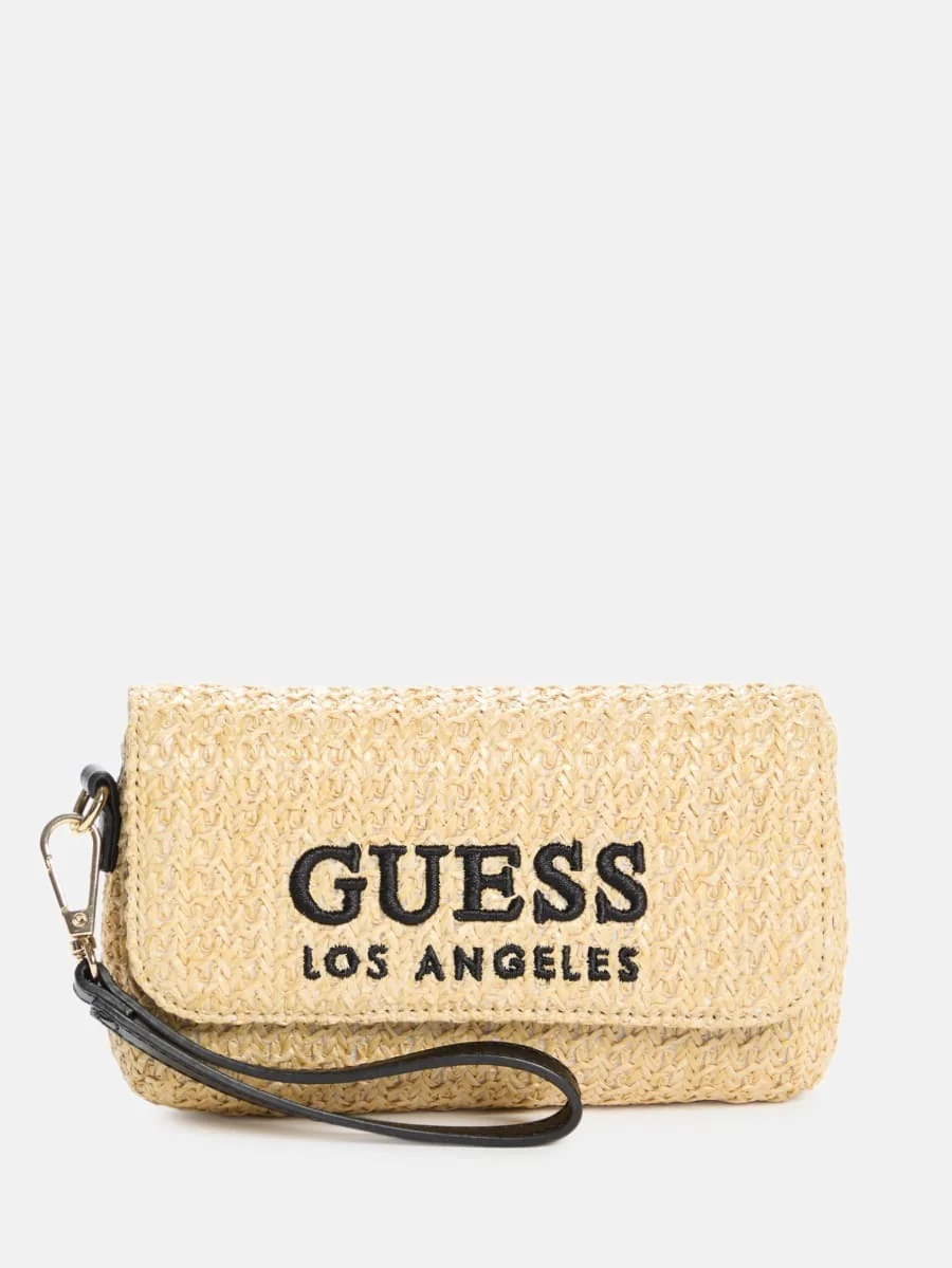 Клатч Guess з ремінцем на руку 1159839674 (Бежевий One size)