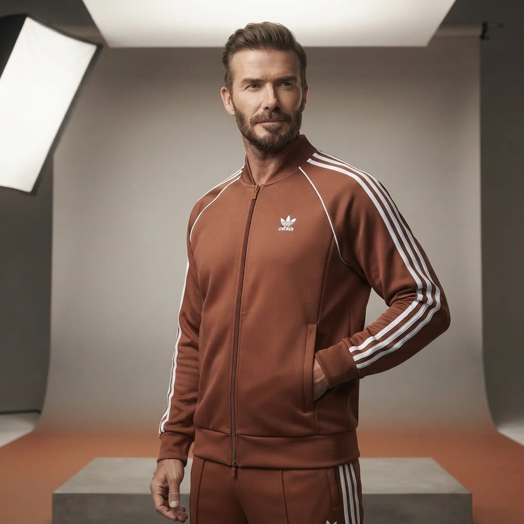 Кофта чоловіча Adidas Adicolor Classics Sst Brown (IY9855)