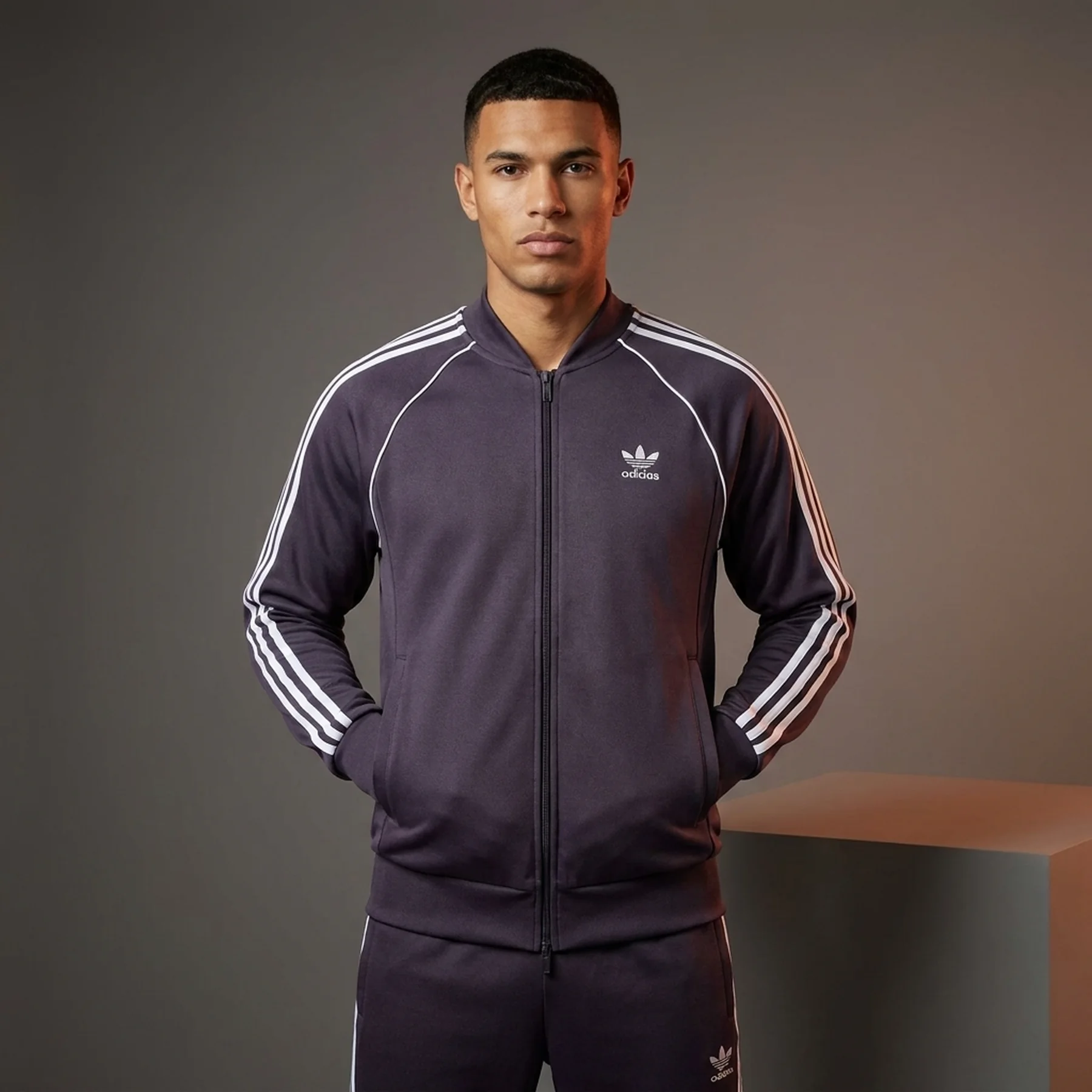Кофта чоловіча Adidas Adicolor Classics Sst Track Jacket Black (IY9854)