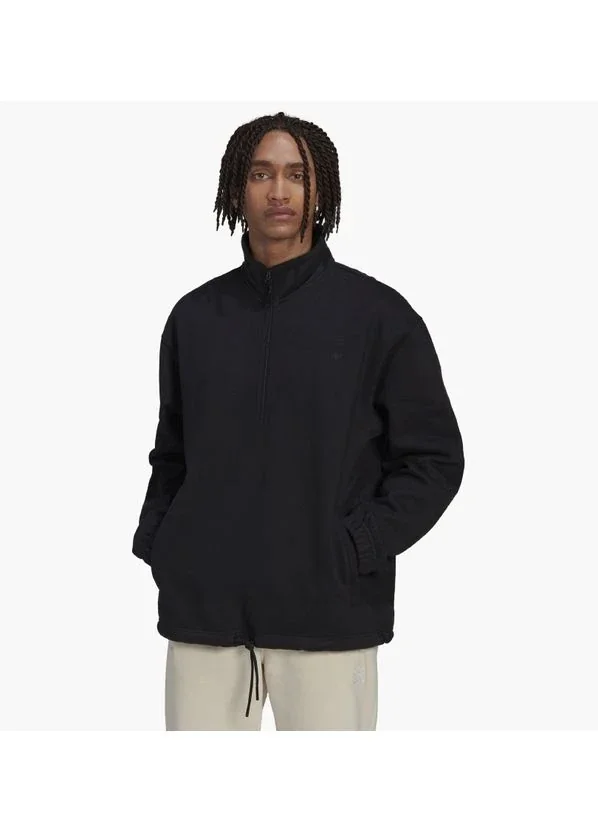 Кофта чоловіча Adidas Adicolor Contempo Half-Zip Crew Sweatshirt Black (HK0311)