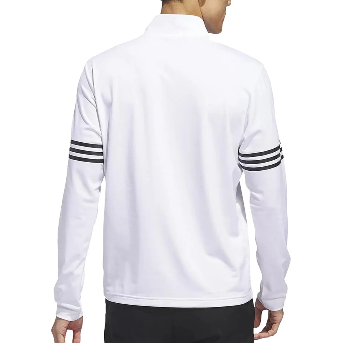 Кофта чоловіча Adidas Golf 3-Stripe 1/4-Zip Pullover Sweatshirt IQ2918