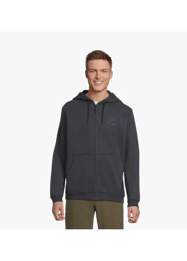 Кофта чоловіча Arc'teryx Emblem Fleece Full-Zip Hoody Sapphire Grey (X00000992901)