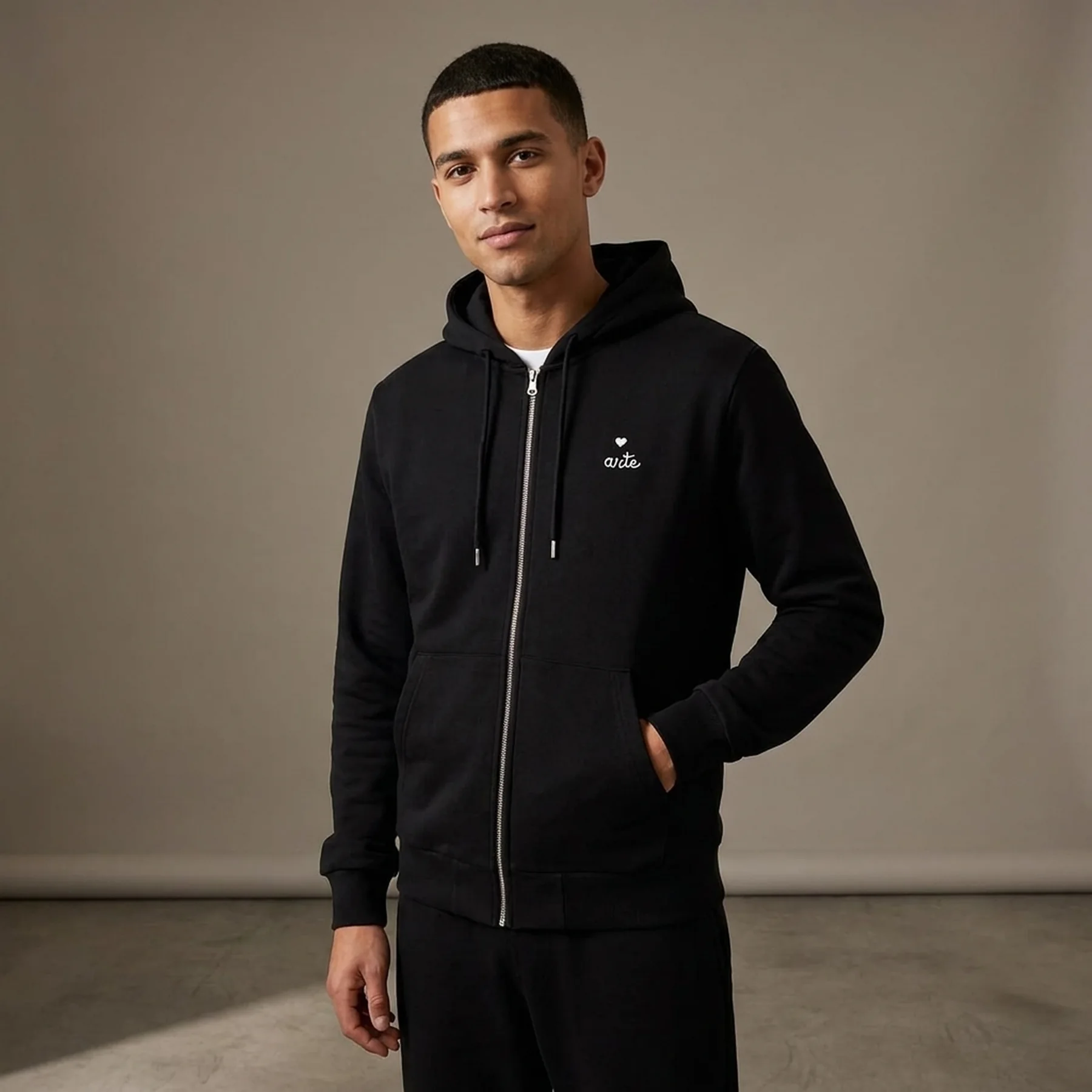 Кофта чоловіча Arte Antwerp Heart Zip Hoodie (SS25-174J)