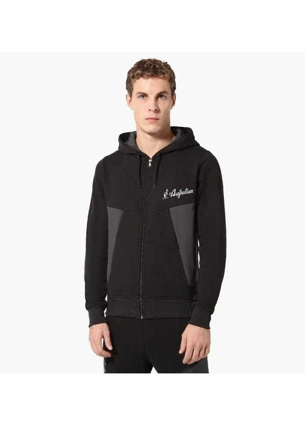Кофта чоловіча Australian Fullzip Hoodie In Winter Fleece And Slam Inserts (SWUGC0040-003)