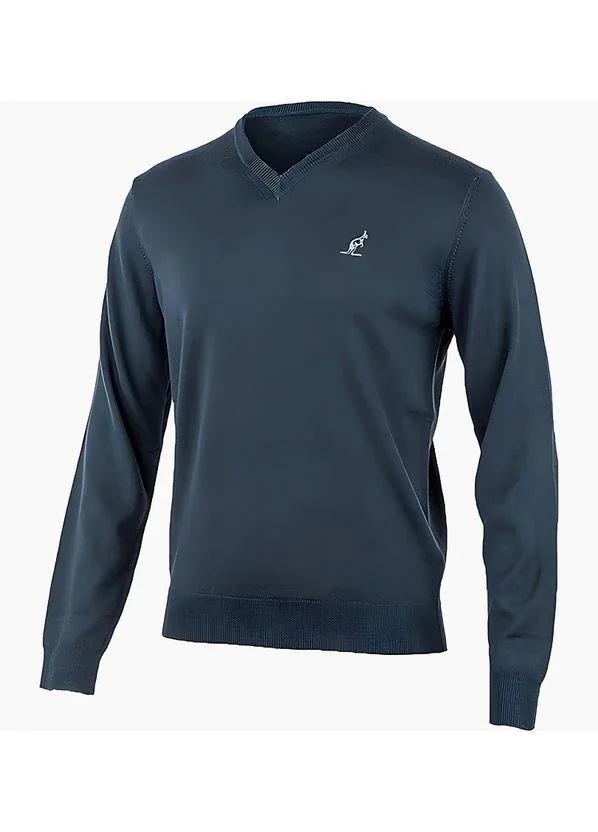 Кофта чоловіча Australian Sweater Merinos V Neck Blue (LSUMA0009-061)