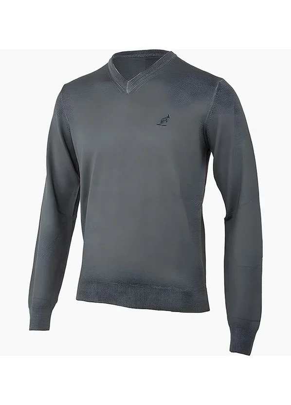 Кофта чоловіча Australian Sweater Merinos V Neck Grey (LSUMA0009-022)