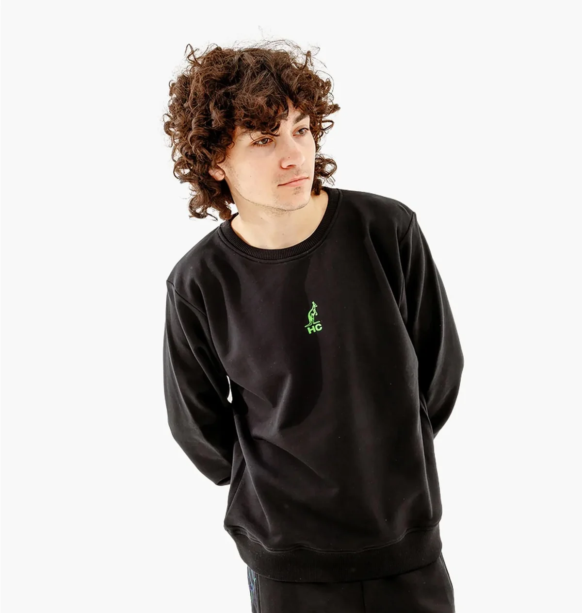 Кофта чоловіча Australian Uwilldie23 Crewneck Black (HCUFE0064-003)