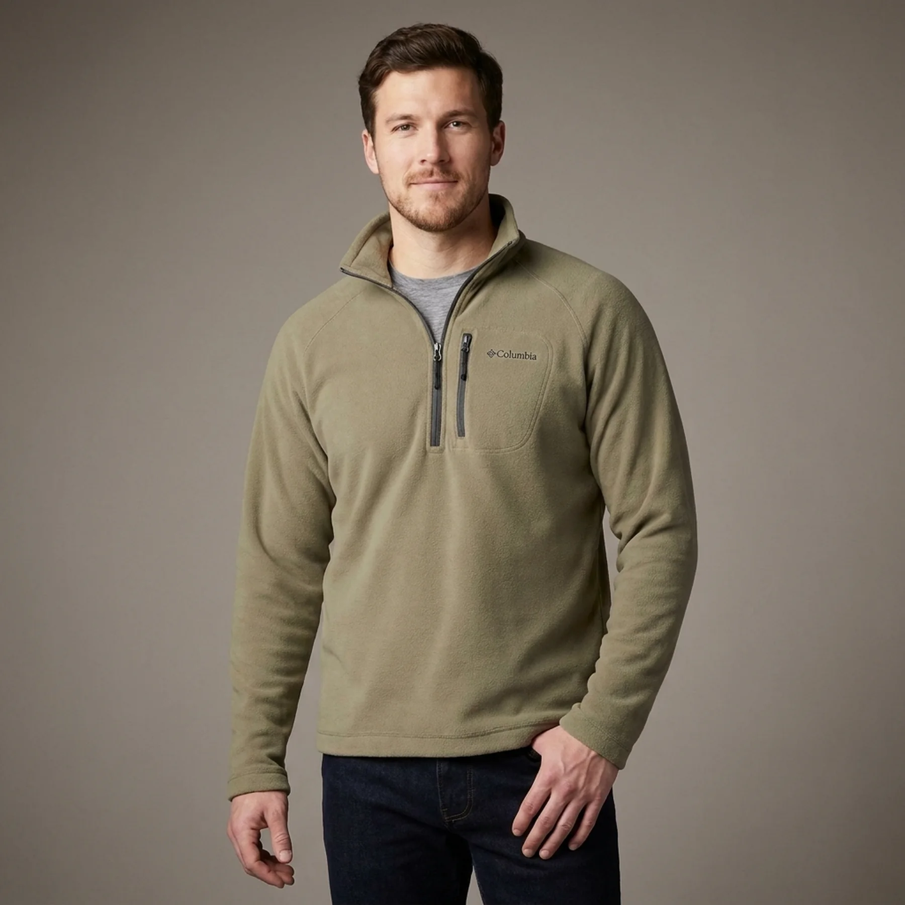 Кофта чоловіча Columbia Fast Trek Iii Half Zip Fleece (XM6410-398)