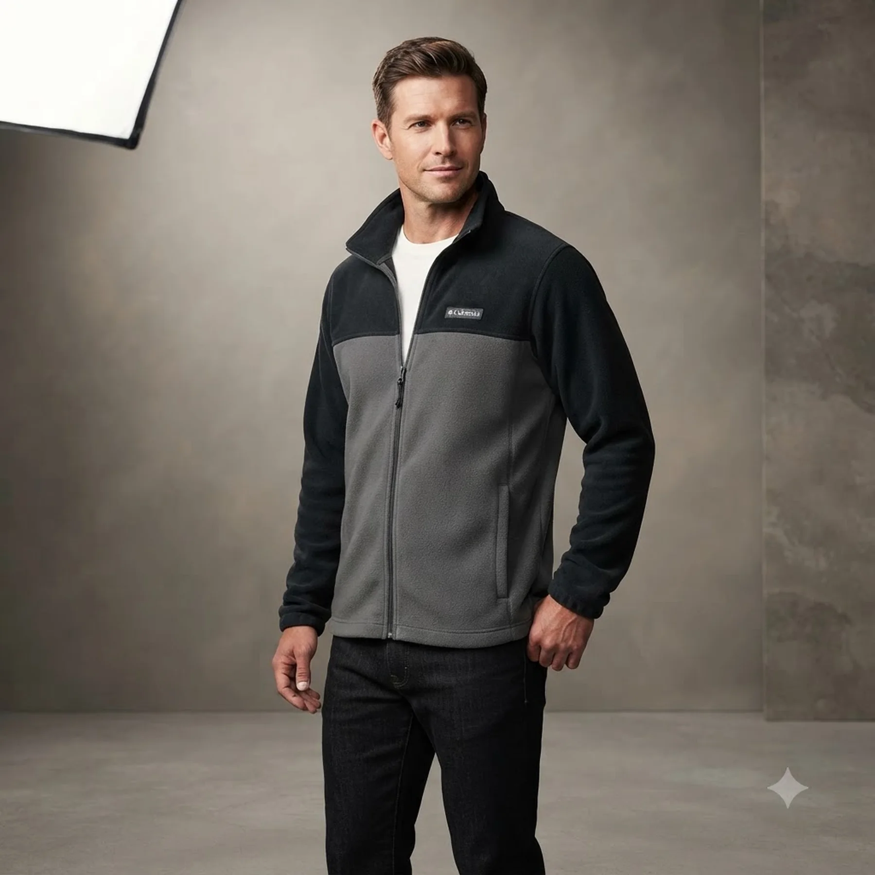 Кофта чоловіча Columbia Steens Mountain Full Zip 2.0 Grey (1476671011)