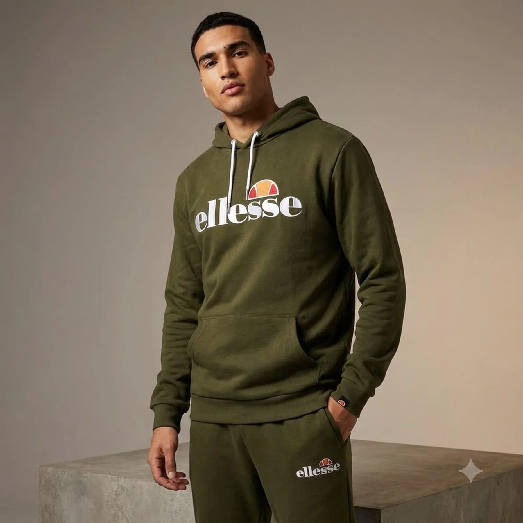Кофта чоловіча Ellesse Ferrer (SHK13288-KHAKI)