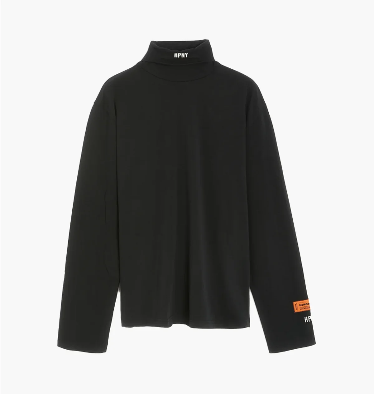 Кофта чоловіча Heron Preston Hpny Embroidered Rollneck Sweater Black (HMAB027C99JER0021001)